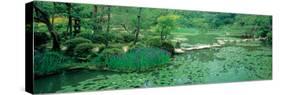 Japanese Garden-null-Stretched Canvas