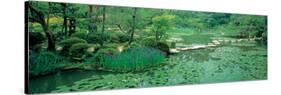 Japanese Garden-null-Stretched Canvas