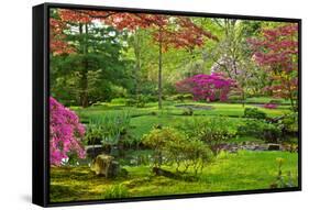 Japanese Garden-neirfy-Framed Stretched Canvas