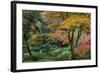 Japanese Gardens in autumn in Portland, Oregon, USA-Chuck Haney-Framed Photographic Print