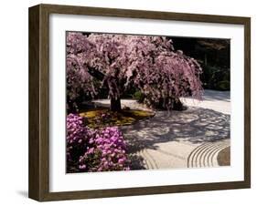 Japanese Gardens in Washington Park, Portland, Oregon, USA-Janis Miglavs-Framed Premium Photographic Print