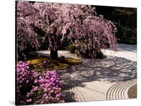 Japanese Gardens in Washington Park, Portland, Oregon, USA-Janis Miglavs-Stretched Canvas