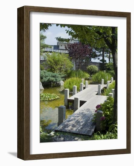 Japanese Gardens, Monte Carlo, Monaco-Ethel Davies-Framed Photographic Print