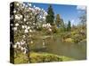 Japanese Gardens Part of Washington Park Arboretum, Seattle, Washington, USA-Trish Drury-Stretched Canvas