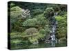 Japanese Gardens, Portland, Oregon, USA-null-Stretched Canvas