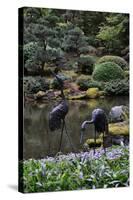 Japanese Gardens V-Brian Moore-Stretched Canvas