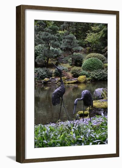 Japanese Gardens V-Brian Moore-Framed Photographic Print