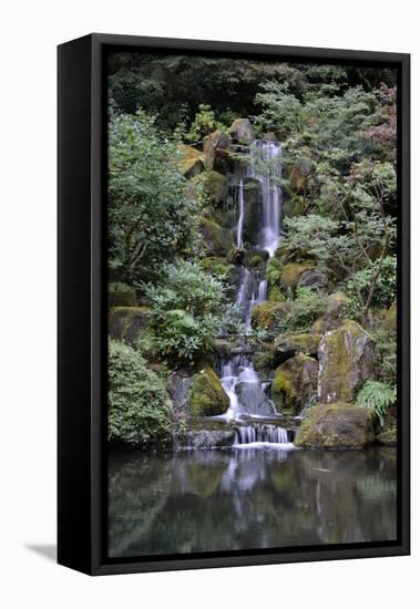 Japanese Gardens VI-Brian Moore-Framed Stretched Canvas