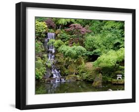 Japanese Gardens Washington Park Portland Oregon, USA-null-Framed Premium Photographic Print