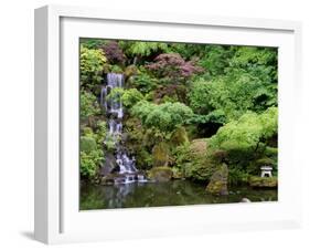 Japanese Gardens Washington Park Portland Oregon, USA-null-Framed Premium Photographic Print