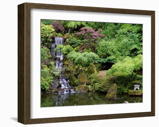 Japanese Gardens Washington Park Portland Oregon, USA-null-Framed Photographic Print