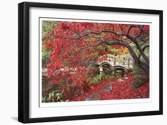 Japanese Gardens-Donald Paulson-Framed Giclee Print