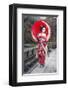 Japanese Geisha in Kyoto-null-Framed Art Print