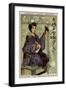 Japanese Gentlewoman, 19th Century-null-Framed Giclee Print