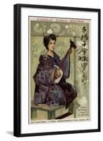 Japanese Gentlewoman, 19th Century-null-Framed Giclee Print