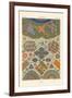 Japanese Geometric Design-null-Framed Art Print