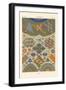 Japanese Geometric Design-null-Framed Art Print