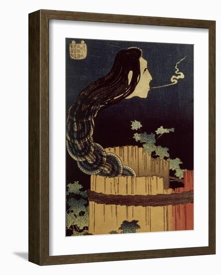 Japanese Ghost-Katsushika Hokusai-Framed Giclee Print