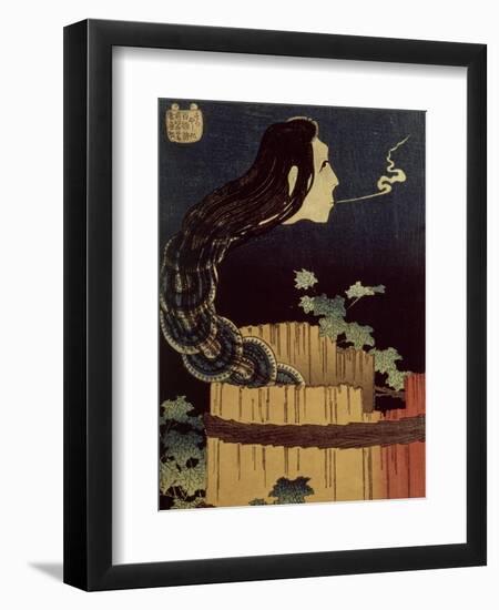 Japanese Ghost-Katsushika Hokusai-Framed Giclee Print