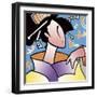 Japanese Girl I-Freixas-Framed Art Print