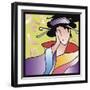 Japanese Girl IV-Xiao Ming-Framed Art Print