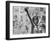 Japanese Girl Member of a Hippie Group-Michael Rougier-Framed Photographic Print