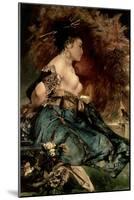 Japanese Girl-Hans Makart-Mounted Giclee Print