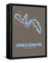 Japanese Grand Prix 1-NaxArt-Framed Stretched Canvas