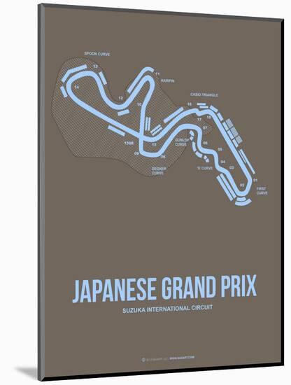 Japanese Grand Prix 1-NaxArt-Mounted Art Print