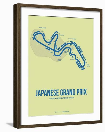 Japanese Grand Prix 2-NaxArt-Framed Art Print