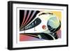 Japanese High Speed Train-David Chestnutt-Framed Giclee Print