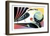 Japanese High Speed Train-David Chestnutt-Framed Premium Giclee Print