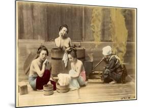 Japanese Home Bath-null-Mounted Photographic Print