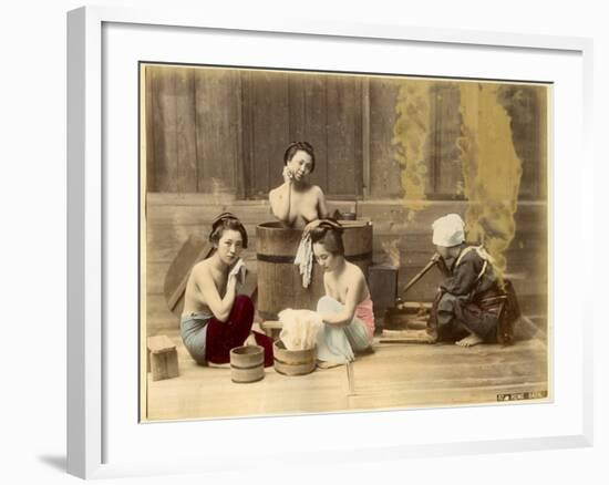 Japanese Home Bath-null-Framed Photographic Print