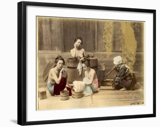 Japanese Home Bath-null-Framed Photographic Print