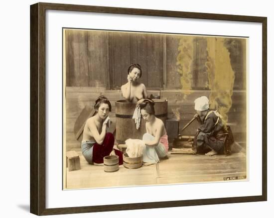 Japanese Home Bath-null-Framed Photographic Print