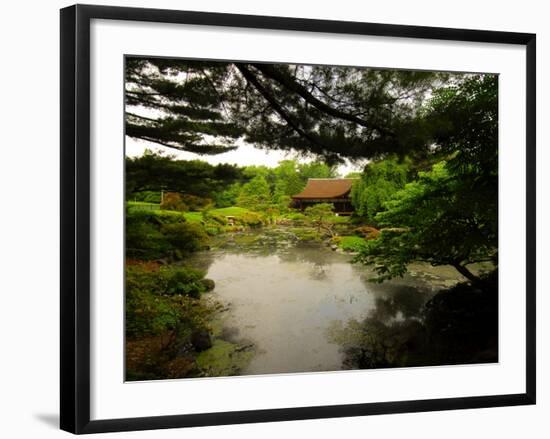 Japanese House and Garden, Fairmount Park, Philadelphia, Pennsylvania, USA-Ellen Clark-Framed Photographic Print