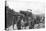 Japanese Howitzer Battery before Port Arthur, Russo-Japanese War, 1904-5-null-Stretched Canvas