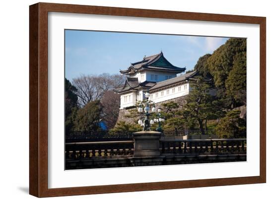Japanese Imperial Palace in Tokyo Japan-DR_Flash-Framed Photographic Print