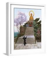 Japanese Imploring a Divinity-Filipo Or Frederico Bartolini-Framed Giclee Print