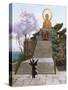 Japanese Imploring a Divinity-Filipo Or Frederico Bartolini-Stretched Canvas