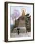Japanese Imploring a Divinity-Filipo Or Frederico Bartolini-Framed Giclee Print