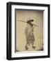 Japanese in Mackintosh, c.1865-Felice Beato-Framed Photographic Print