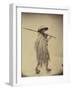 Japanese in Mackintosh, c.1865-Felice Beato-Framed Photographic Print