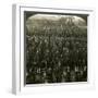 Japanese Infantry at the Emperor's Birthday Review, Tokyo, Japan-null-Framed Photographic Print