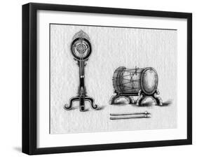 Japanese Instruments-null-Framed Giclee Print