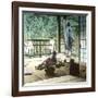 Japanese Interior, 1900-1905-Leon, Levy et Fils-Framed Photographic Print