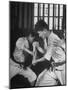 Japanese Karate Student Breaking Boards with Punch-John Florea-Mounted Photographic Print
