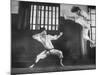 Japanese Karate Students Demonstrating Fighting-John Florea-Mounted Photographic Print