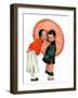 "Japanese Kiss,"January 16, 1926-Henry Soulen-Framed Giclee Print